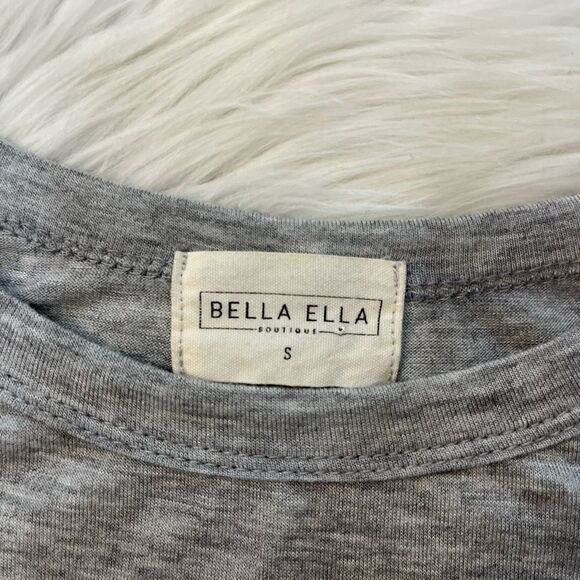 Bella Ella Grey “Good Vibes” Tank Top - Picture 5 of 7